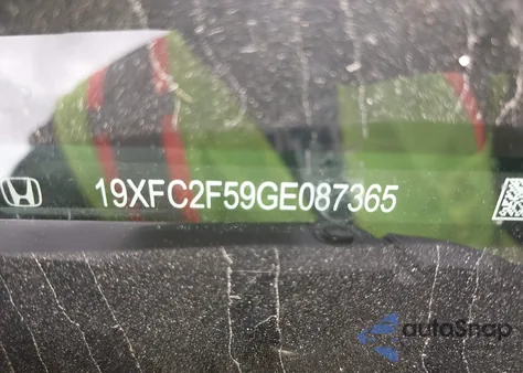 2016 Honda Civic Lx z USA, uszkodzony, nr VIN 19XFC2F59GE087365